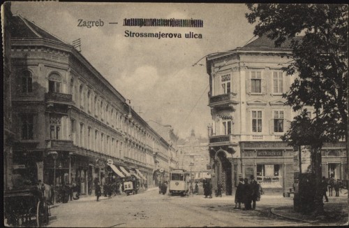 Zagreb : Strossmajerova ulica.