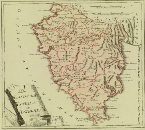 Die Landschaft Istrien oder Histerreich   : Nro. 520.  / [Franz Johann Joseph von Reilly].