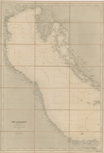 Mer Adriatique   : partie nord  / escrit par F. Lefevre.