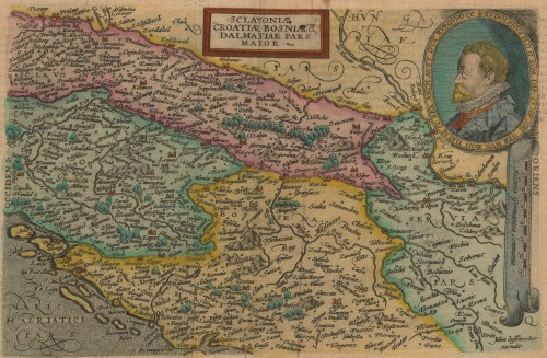 Sclavonia Croatia, Bosnia & Dalmatiae pars maior   / [Matthias Quad].