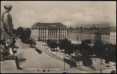 Zagreb : Hotel Esplanade.