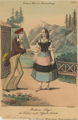 Madame Jäger /Andr. [Andreas] Geiger ; [prema Johannu Christianu Schoelleru].