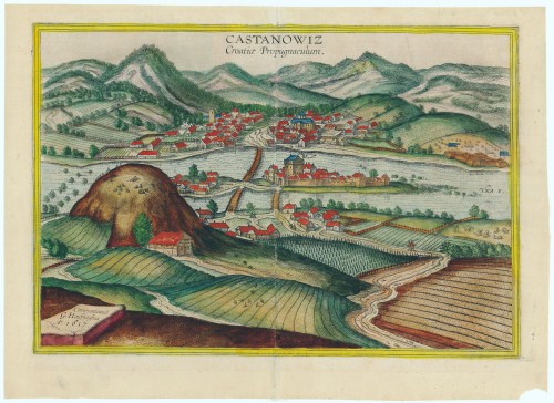 Castanowiz : Croatiae Propugnaculum   / [gravirao Georg Hoefnagel].