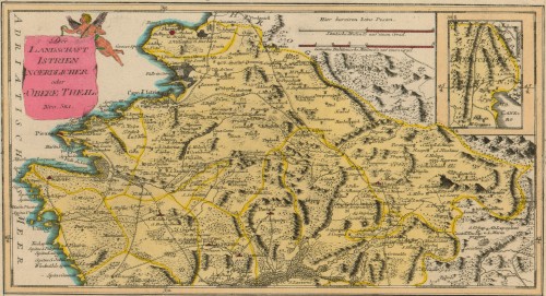 Der Landschaft Istrien nördlicher oder obere Theil   : Nro. 521  / [Franz Johann Joseph von Reilly].