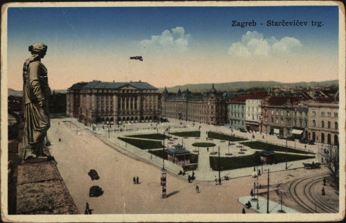 Zagreb : Starčevićev trg.
