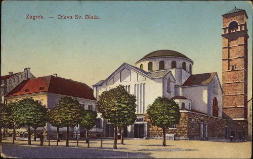 Zagreb   : Crkva Sv. Blaža.