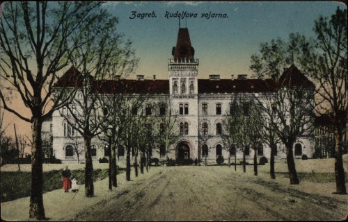 Zagreb   : Rudolfova vojarna.