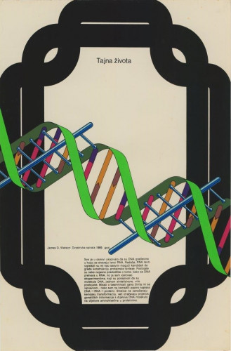 Tajna života : James D. Watson: Dvostruka spirala 1969. god. / [dizajn Boris Bućan].