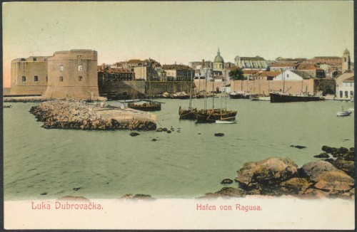 Luka Dubrovačka = Hafen von Ragusa.