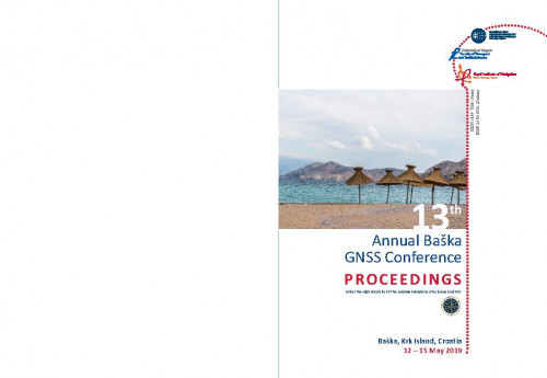 Proceedings : 13(2019) / Annual Baška GNSS Conference ; editors David Brčić ... [et al.]