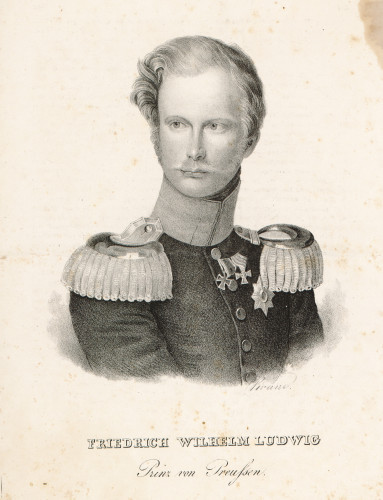 Friedrich Wilhelm Ludwig : Prinz von Preussen / [August Kneisel] ; [prema crtežu Cäcilie Brandt].