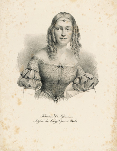 Fräulein A. v. Fassmann / A. [August] Kneisel ; [prema crtežu Cäcilie Brandt].