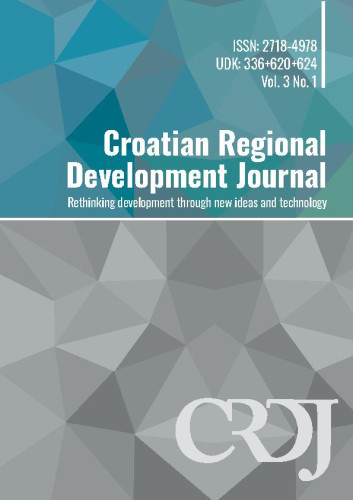 Croatian regional development journal : 3,1(2022)  / editor-in-chief Damira Đukec.