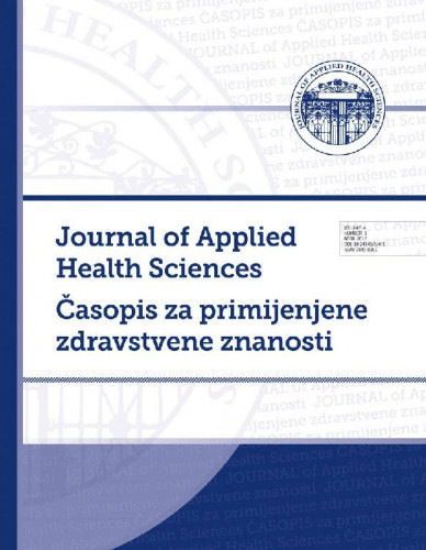 Journal of applied health sciences = Časopis za primijenjene zdravstvene znanosti : 4,1(2018) / glavni urednik Aleksandar Racz