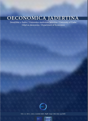 Oeconomica Jadertina  / glavni i odgovorni urednik Anita Peša