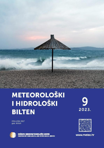 Meteorološki i hidrološki bilten : 37,9(2023)  / glavna i odgovorna urednica Branka Ivančan-Picek.