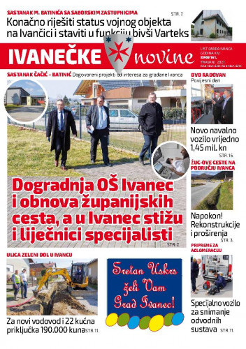 Ivanečke novine : list grada Ivanca : 14,141(2021) / glavna urednica Ljiljana Risek