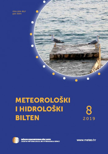 Meteorološki i hidrološki bilten : 33,8(2019) / glavna i odgovorna urednica Branka Ivančan-Picek.