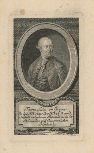 Franz Sales von Greiner / J. [Johann] E. [Ernst] Mansfeld.
