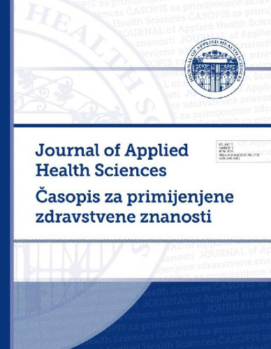 Journal of applied health sciences = Časopis za primijenjene zdravstvene znanosti : 7,2(2021) / glavni urednik Aleksandar Racz