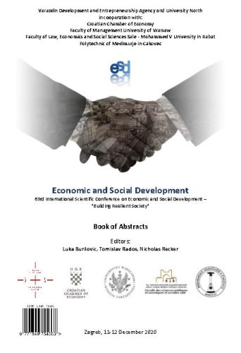 Economic and social development :  : book of abstracts : 63(2020) / ... International Scientific Conference