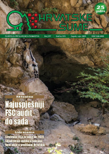 Hrvatske šume : časopis za popularizaciju šumarstva : 24,297(2021) / glavni urednik Goran Vincenc.