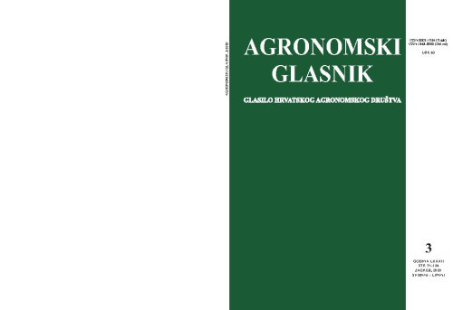 Agronomski glasnik  : glasilo Hrvatskog agronomskog društva : 82,3(2020) / glavni i odgovorni urednik, editor-in-chief Ivo Miljković.