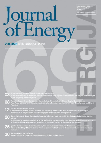 Energija : časopis Hrvatske elektroprivrede : 69, 4, special issue (2020) / glavni urednik, editor-in-chief Goran Slipac.