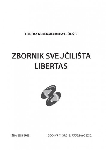 Zbornik sveučilišta Libertas : 5,5(2020) / glavni urednik Vladimir Filipović.
