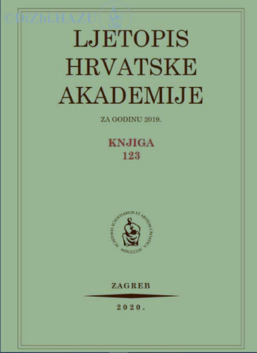 Ljetopis Hrvatske akademije znanosti i umjetnosti za godinu ... :  123(2019)  / urednik Dario Vretenar.