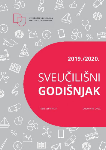 Sveučilišni godišnjak  : akademska ... godina : 2019/2020 / Sveučilište u Dubrovniku = University of Dubrovnik ; glavni urednik Nikša Burum.