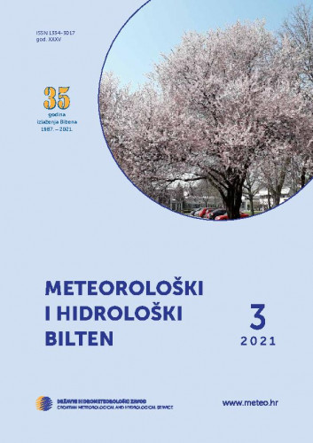 Meteorološki i hidrološki bilten : 35,3(2021) / glavna i odgovorna urednica Branka Ivančan-Picek.