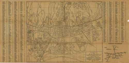 Stadtplan von Zagreb   : der Haupstadt des U. S. Kroatien  / ausgearbeitet von Franz Peyer.