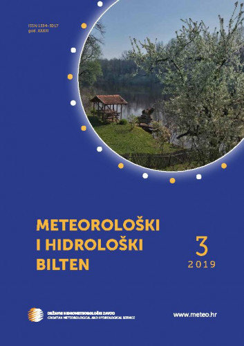 Meteorološki i hidrološki bilten : 33,3(2019) / glavna i odgovorna urednica Branka Ivančan-Picek.