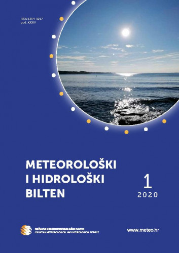 Meteorološki i hidrološki bilten : 34,1(2020) / glavna i odgovorna urednica Branka Ivančan-Picek.