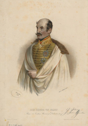 Josef Freiherr von Jellacic  / [Josef] Kriehuber.