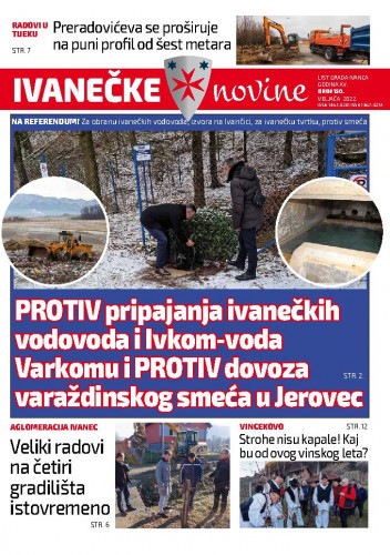 Ivanečke novine : list grada Ivanca : 15,150(2022) / glavna urednica Ljiljana Risek.