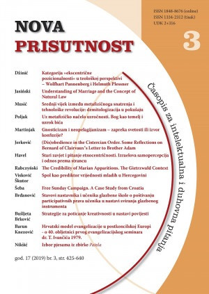 Nova prisutnost : časopis za intelektualna i duhovna pitanja : 16, 3(2018) / glavna i odgovorna urednica, editor-in-chief Katica Knezović.