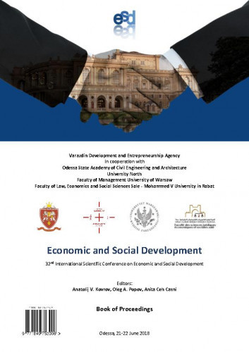 Economic and social development : book of proceedings : 32(2018) / ... International Scientific Conference on Economic and Social Development