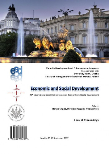 Economic and social development : book of proceedings : 23(2017) / ... International Scientific Conference on Economic and Social Development