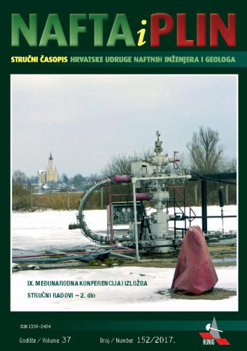 Nafta i plin : stručni časopis Hrvatske udruge naftnih inženjera i geologa : 37,152(2017) / glavni urednik, editor-in-chief Ivan Meandžija.