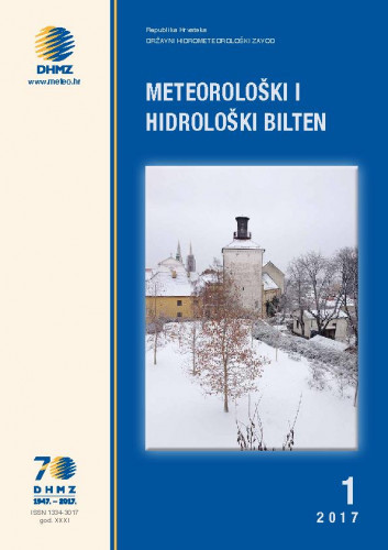 Meteorološki i hidrološki bilten : 31,1(2017) / glavna i odgovorna urednica Nataša Strelec Mahović.