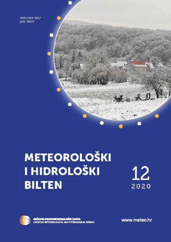 Meteorološki i hidrološki bilten : 34,12(2020) / glavna i odgovorna urednica Branka Ivančan-Picek.