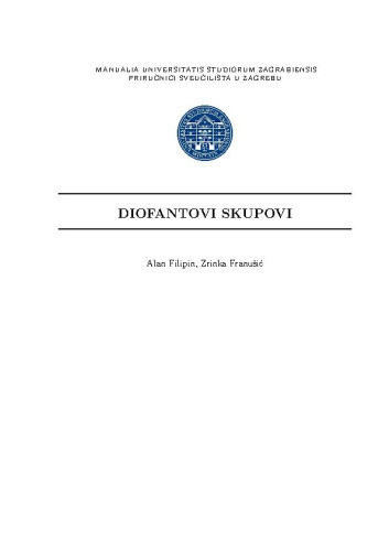 Diofantovi skupovi  / Alan Filipin, Zrinka Franušić