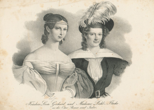 Fräulein Livia Gerhard und Madame Piehl-Flache : in der Oper Romeo und Julieans Prince de Joinville.