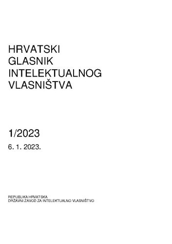 Hrvatski glasnik intelektualnog vlasništva : 1(2023)