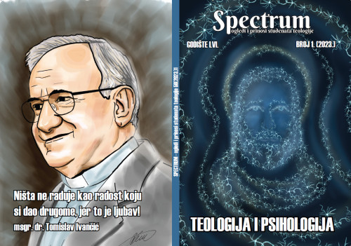 Spectrum  : ogledi i prinosi studenata teologije : 56,1(2023) / glavni i odgovorni urednik Valentin Lešić.