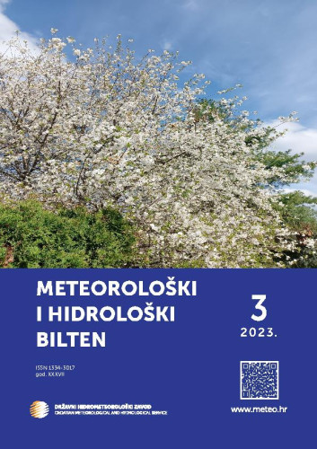 Meteorološki i hidrološki bilten : 37,3(2023)  / glavna i odgovorna urednica Branka Ivančan-Picek.