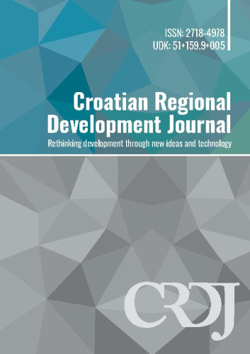 Croatian regional development journal : 2,2(2021)  / editor-in-chief Damira Đukec.