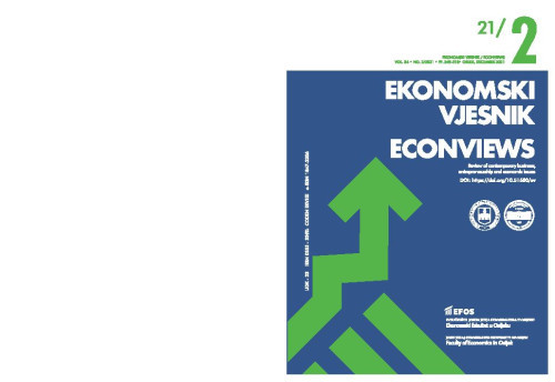Ekonomski vjesnik =  Econviews : review of contemporary business, entrepreneurship and economic issues : 34,2(2021) / glavni i odgovorni urednik, editor-in-chief Aleksandar Erceg.